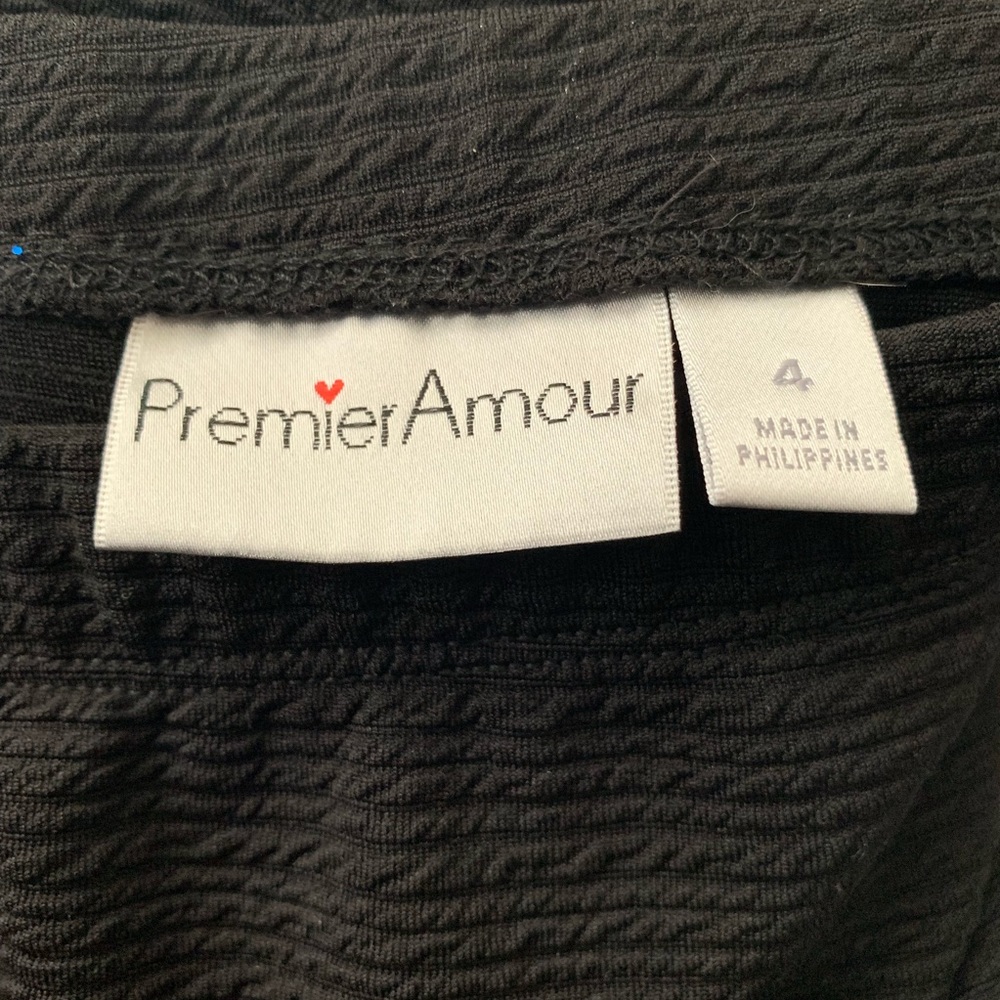 Premier Amour Black Dress 👗 - Picture 7 of 11